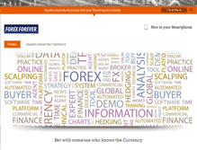 Tablet Screenshot of forex-forever.net